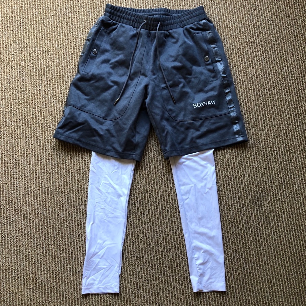 New! Boxraw shorts with built in spandex